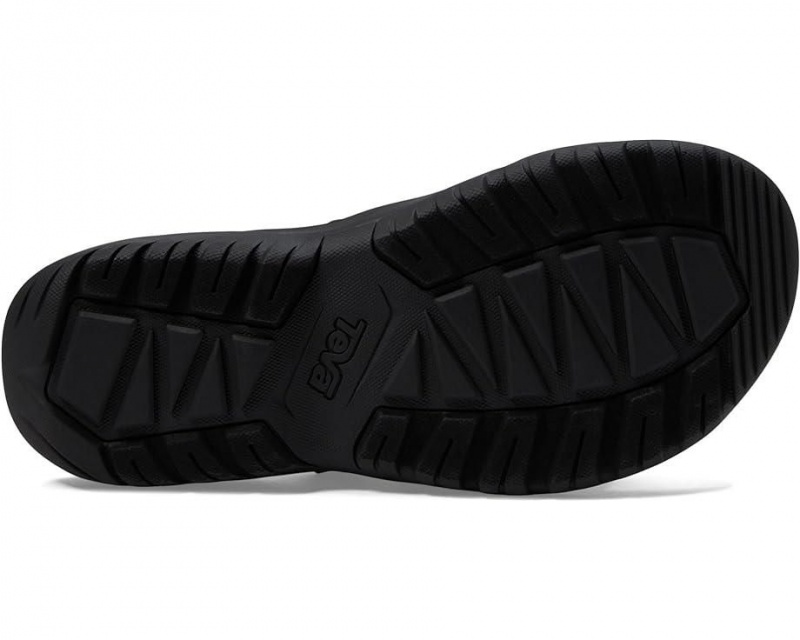 Black Teva Hurricane Verge Slide Men's Sandals | 80124-FEGZ