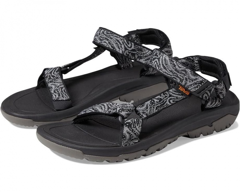 Black Teva Hurricane Xlt2 Men\'s Sandals | 60923-MLOU