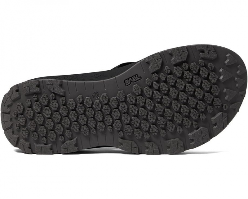 Black Teva Hydratrek Men's Flip Flops | 28345-OMHX