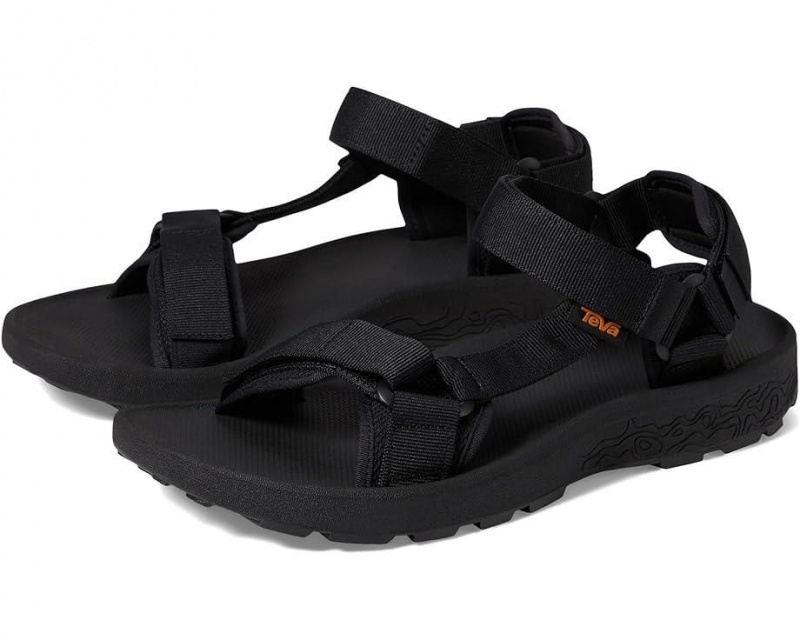 Black Teva Hydratrek Men\'s Sandals | 95718-JZRG