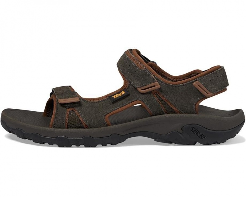 Black Teva Katavi 2 Men's Sandals | 69841-GUHZ