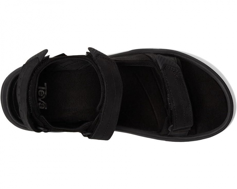 Black Teva Langdon Men's Sandals | 90365-UZEK