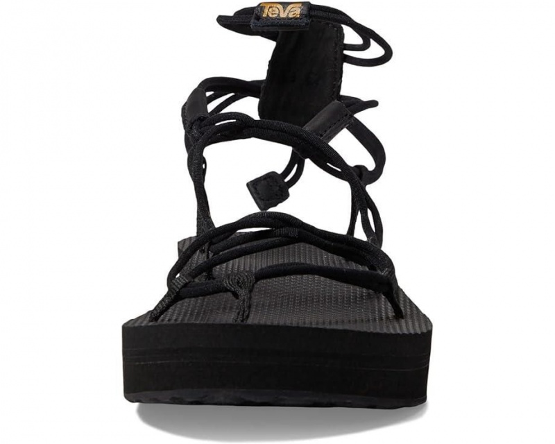 Black Teva Midform Infinity Women's Sandals | 85629-RXSC