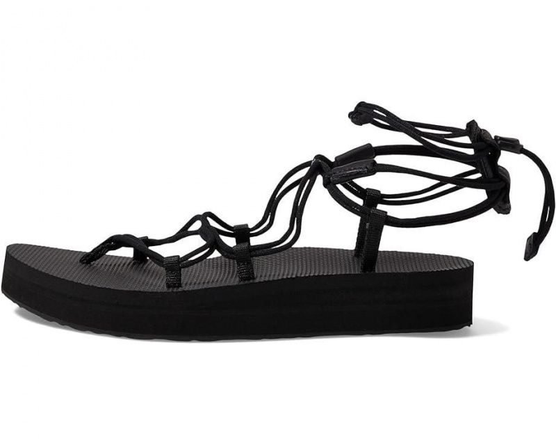 Black Teva Midform Infinity Women's Sandals | 85629-RXSC