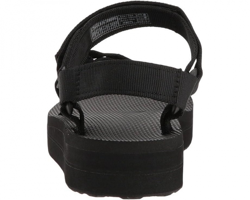 Black Teva Midform Universal Women's Sandals | 03298-RNUK