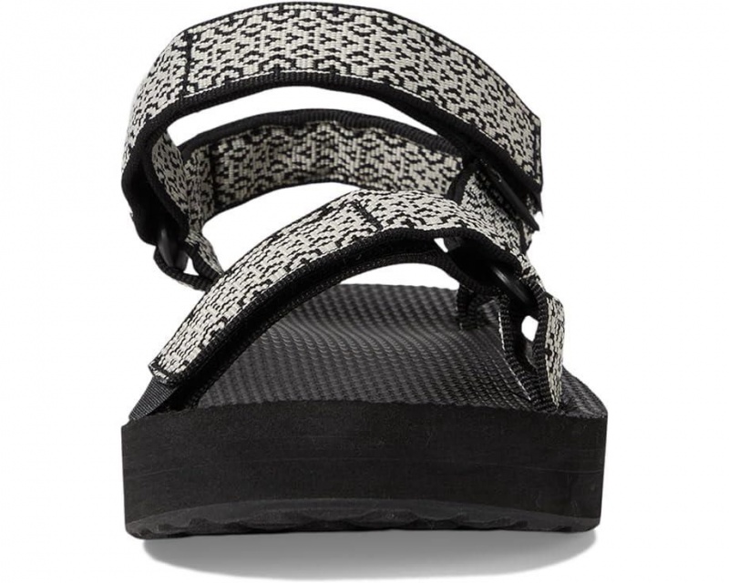 Black Teva Midform Universal Women's Sandals | 02834-LNMO