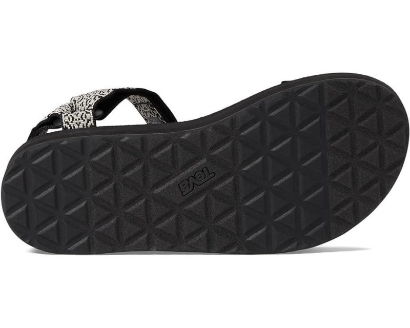 Black Teva Midform Universal Women's Sandals | 02834-LNMO