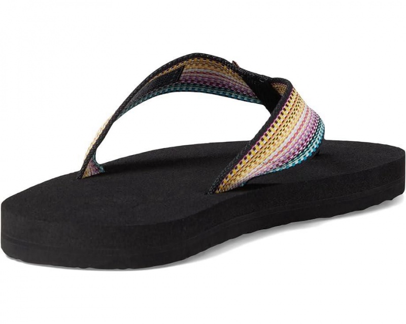 Black Teva Mush Ii Kids' Flip Flops | 51406-GZSM