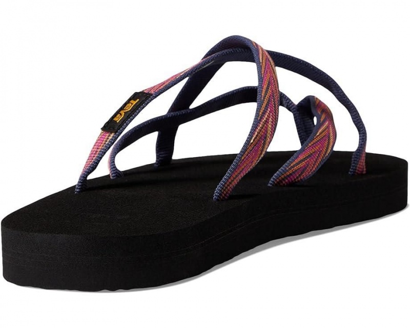 Black Teva Olowahu Kids' Sandals | 62908-CINW