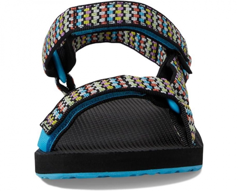 Black Teva Original Universal Kids' Sandals | 05743-YFEG