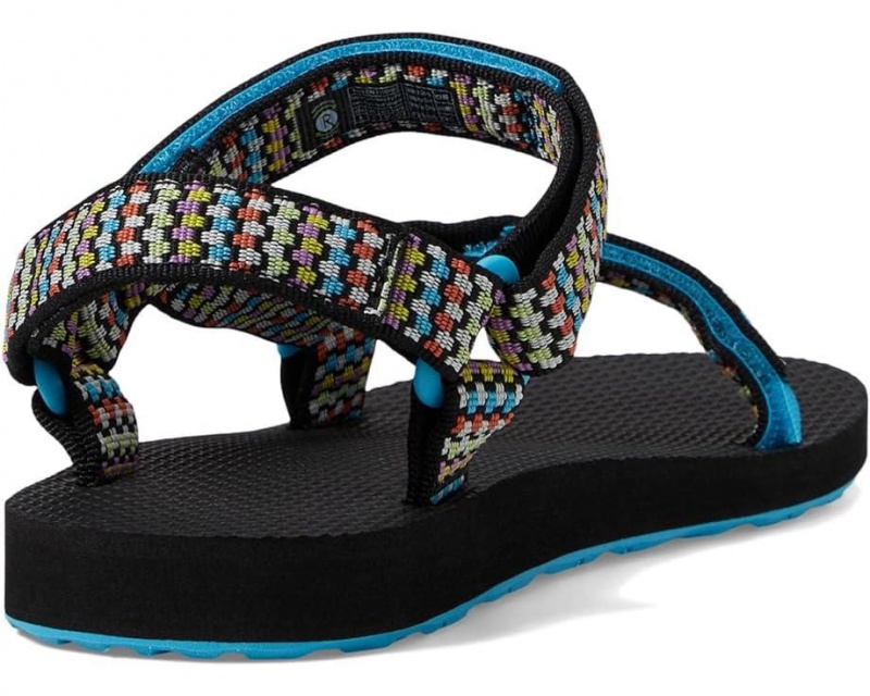 Black Teva Original Universal Kids' Sandals | 05743-YFEG