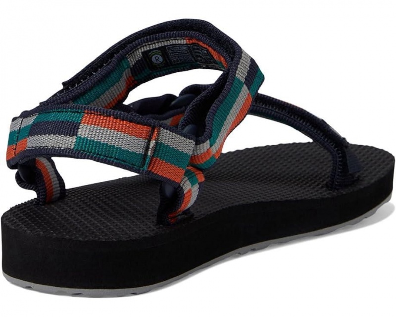 Black Teva Original Universal Kids' Sandals | 01937-LYUM