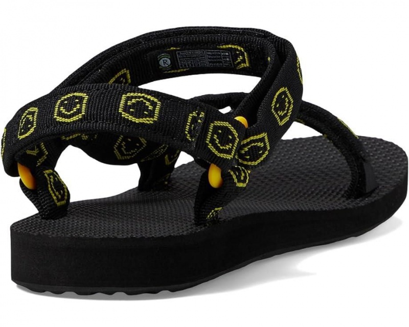 Black Teva Original Universal Kids' Sandals | 81946-QKXT