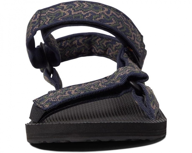 Black Teva Original Universal Men's Sandals | 81390-CJVT