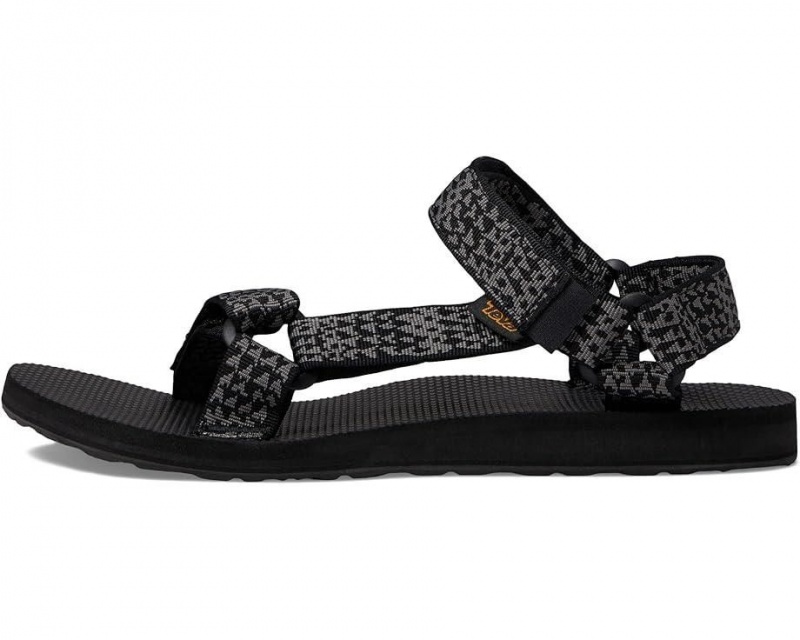 Black Teva Original Universal Men's Sandals | 58674-WMDE