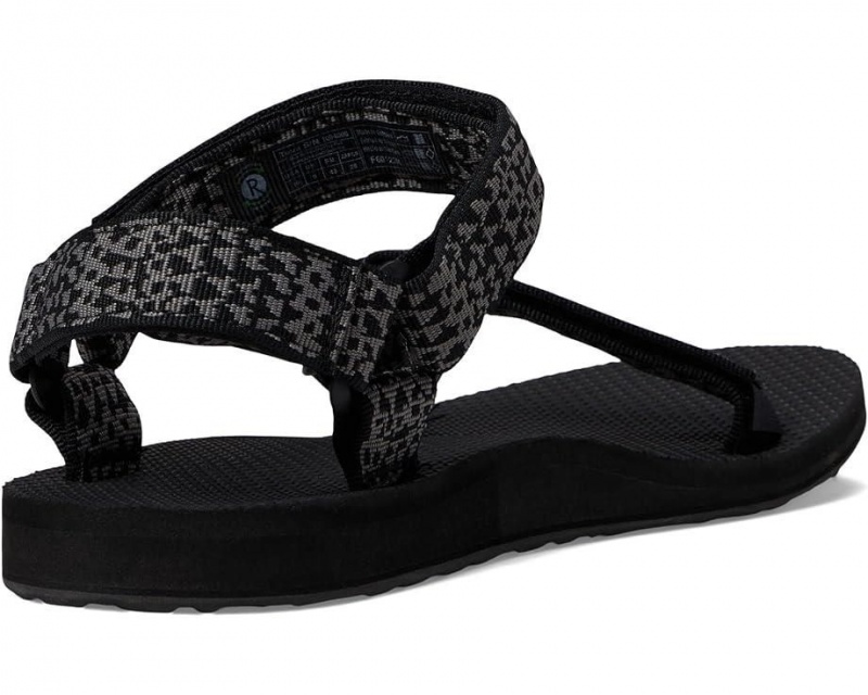 Black Teva Original Universal Men's Sandals | 58674-WMDE