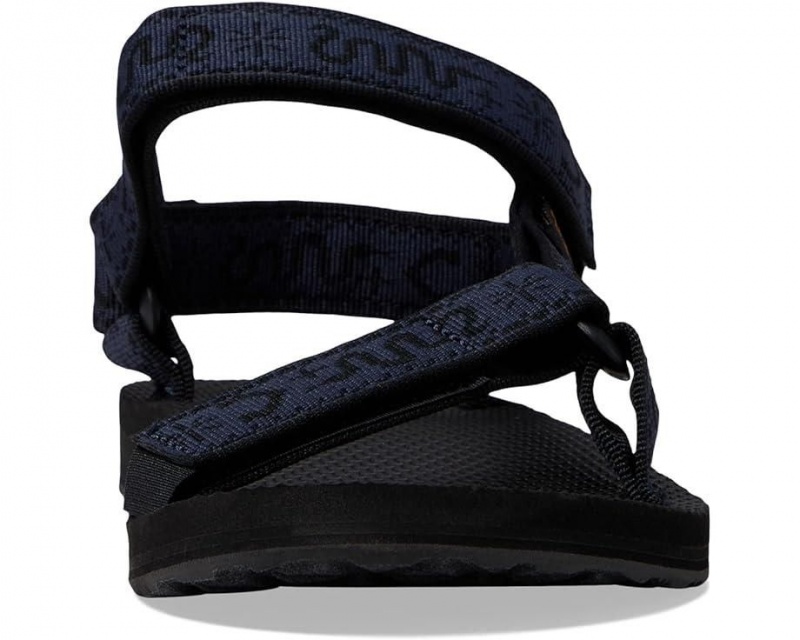 Black Teva Original Universal Men's Sandals | 24907-UVTF