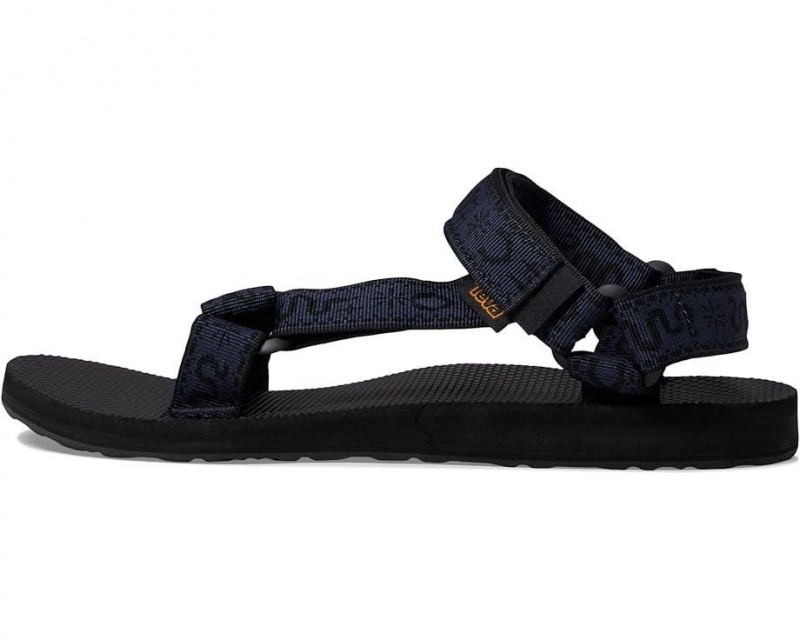 Black Teva Original Universal Men's Sandals | 24907-UVTF