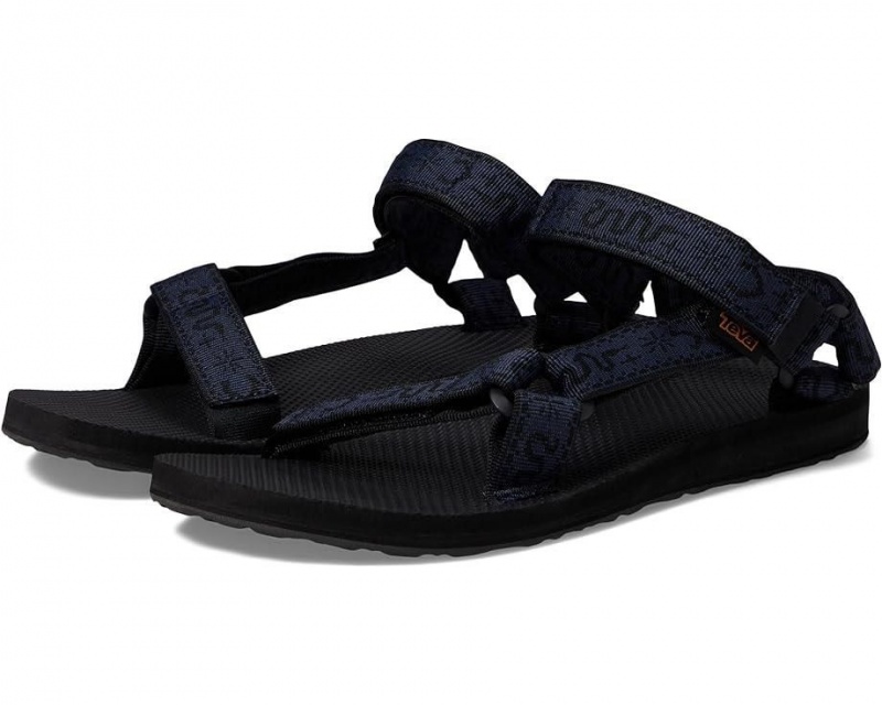 Black Teva Original Universal Men\'s Sandals | 24907-UVTF