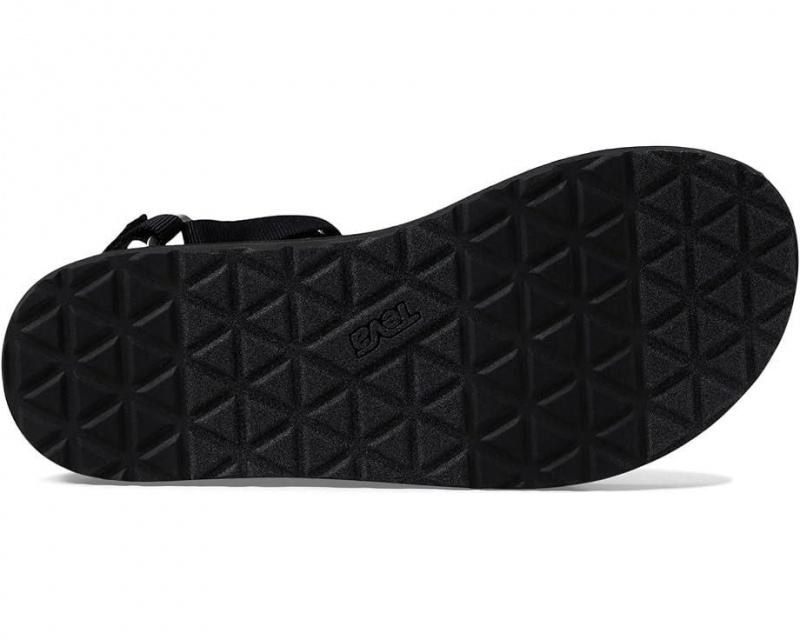 Black Teva Original Universal Slim Women's Sandals | 49267-ZNBW