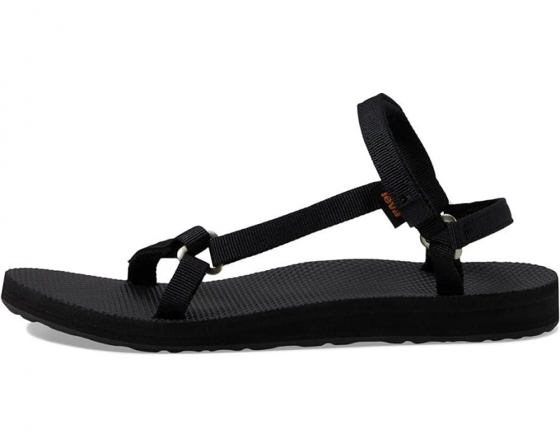 Black Teva Original Universal Slim Women's Sandals | 49267-ZNBW