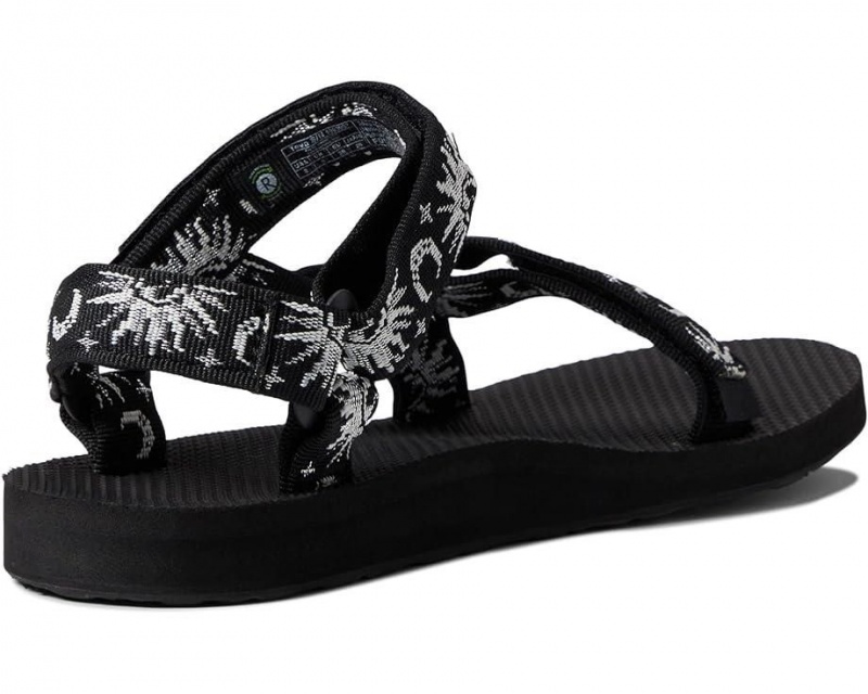 Black Teva Original Universal Women's Sandals | 56203-BKWD