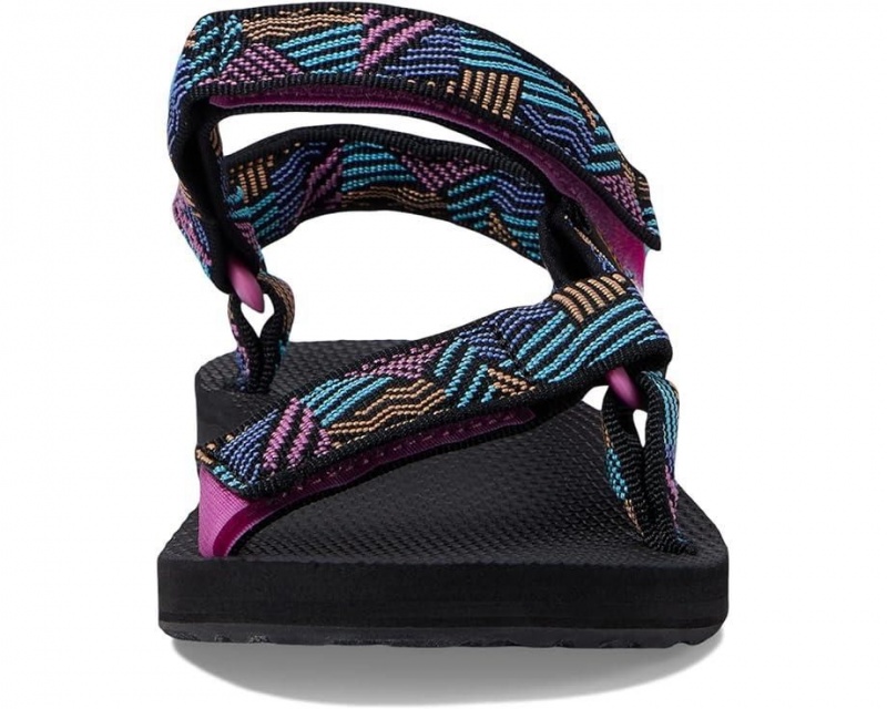 Black Teva Original Universal Women's Sandals | 29148-NQJX