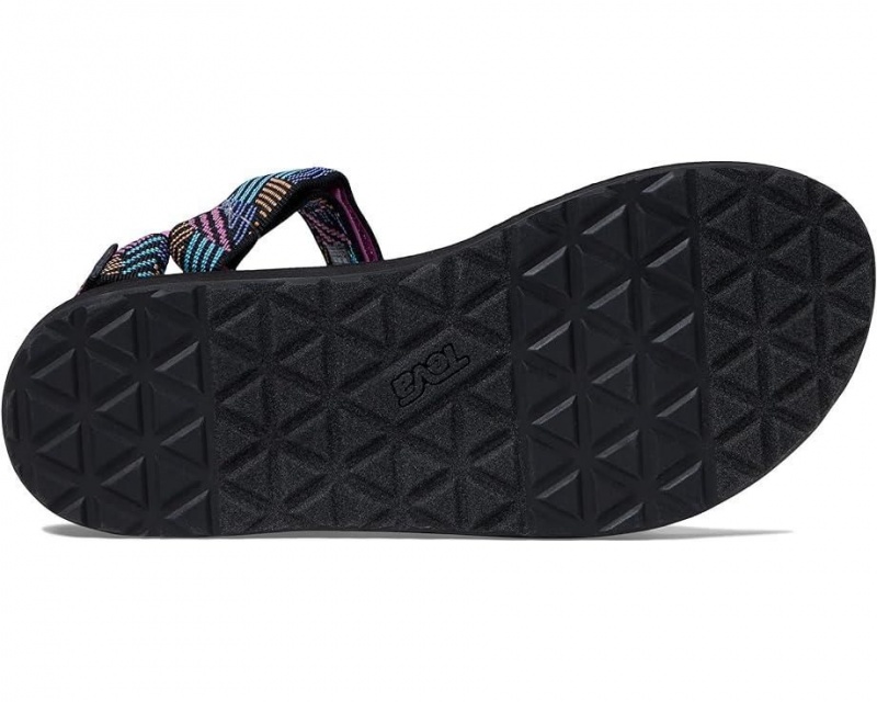 Black Teva Original Universal Women's Sandals | 29148-NQJX