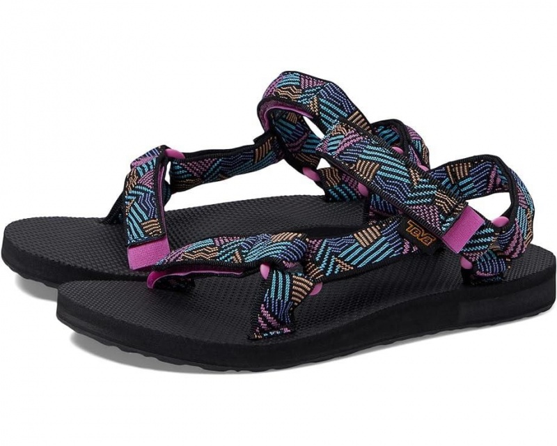 Black Teva Original Universal Women\'s Sandals | 29148-NQJX