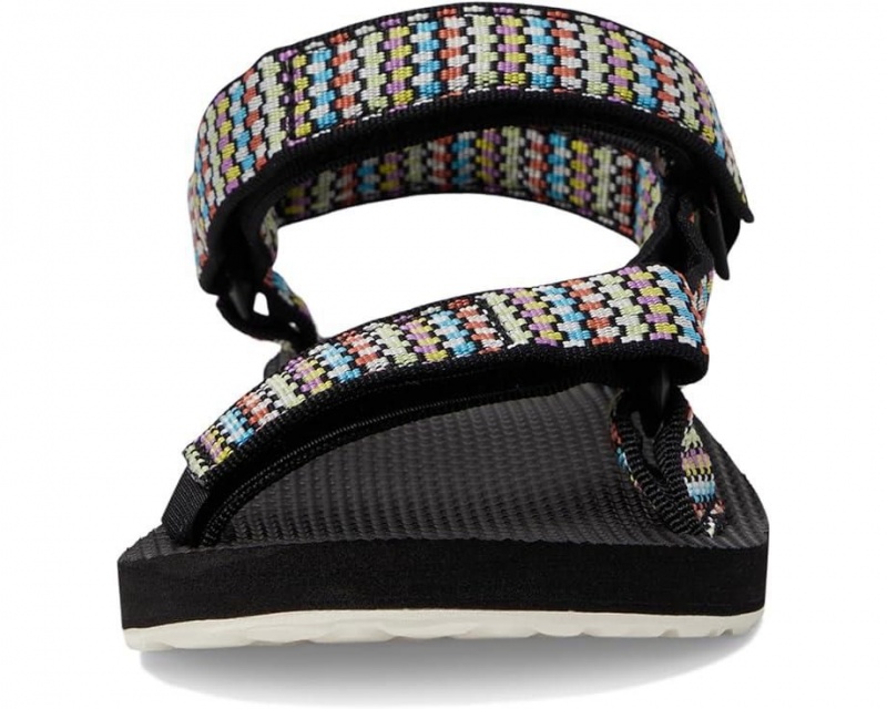 Black Teva Original Universal Women's Sandals | 58467-LJSB