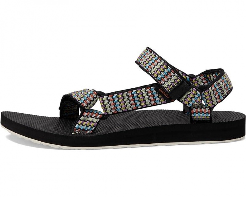 Black Teva Original Universal Women's Sandals | 58467-LJSB