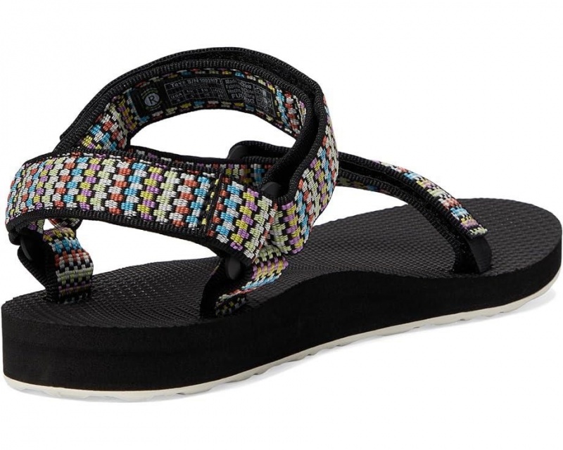 Black Teva Original Universal Women's Sandals | 58467-LJSB