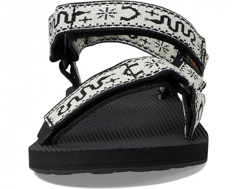 Black Teva Original Universal Women's Sandals | 87140-FUCL