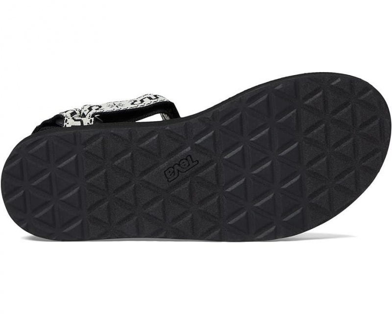 Black Teva Original Universal Women's Sandals | 87140-FUCL