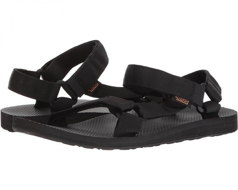 Black Teva Original Universal - Urban Men\'s Sandals | 02936-VMYZ