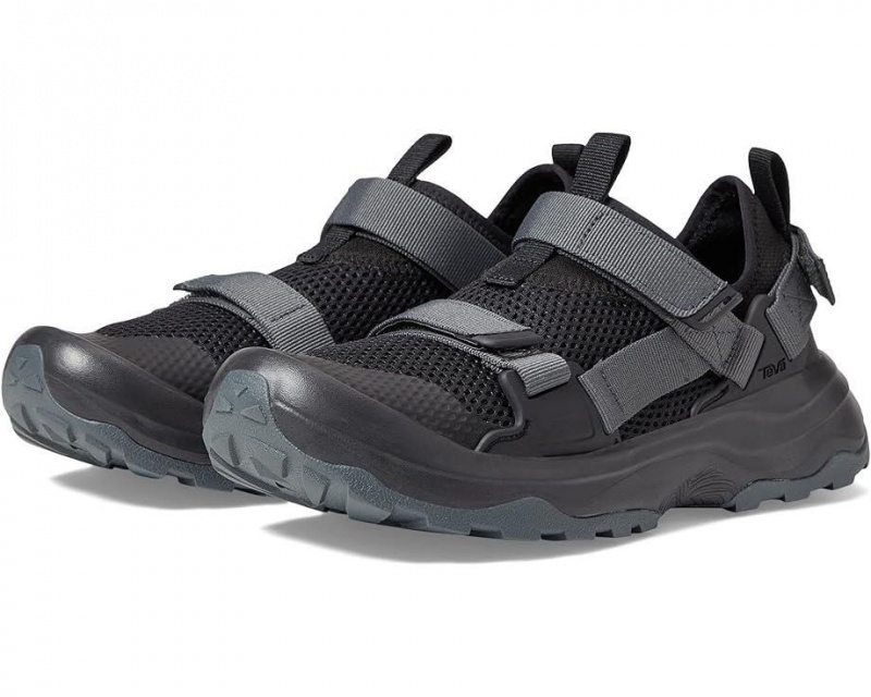 Black Teva Outflow Universal Men\'s Hiking Shoes | 58901-ITMC