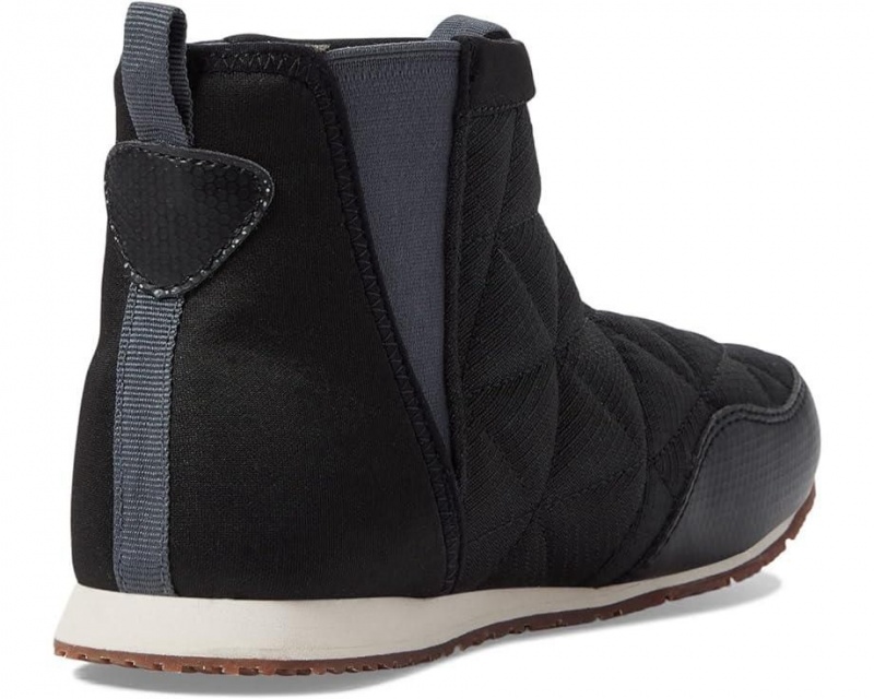 Black Teva Reember Mid Kids' Boots | 18697-FQIZ