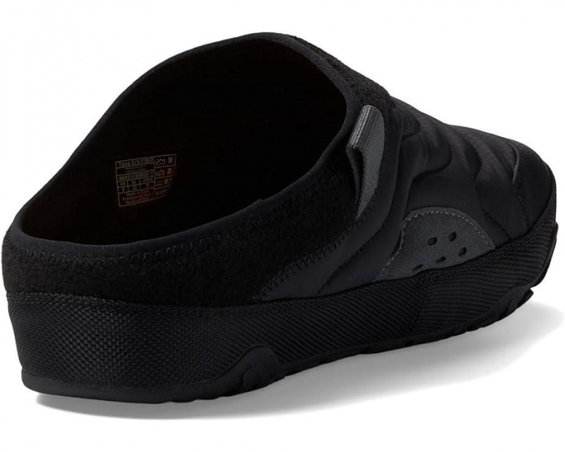 Black Teva Reember Terrain Men's Slippers | 87521-OJTL