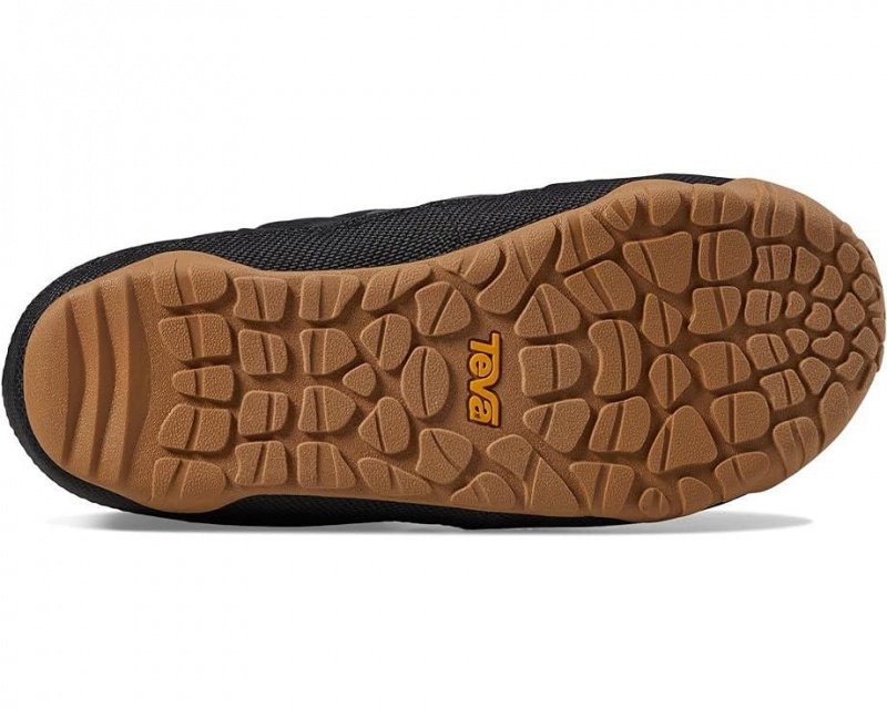 Black Teva Reember Terrain Mid Men's Slippers | 42076-CIRJ