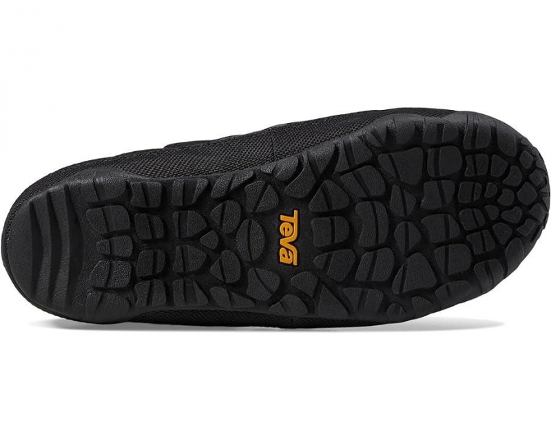 Black Teva Reember Terrain Mid Men's Slippers | 85310-FIVD