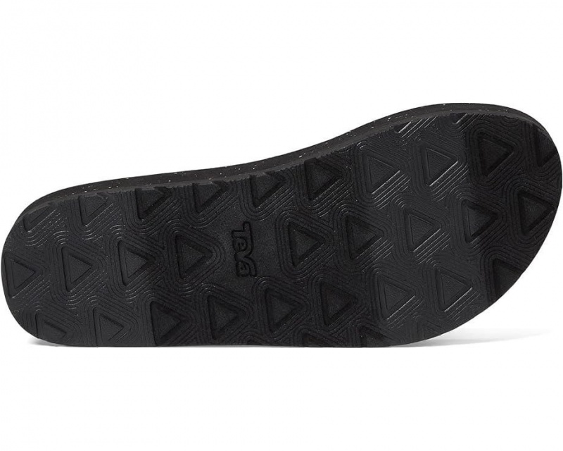 Black Teva Reflip Strappy Gradiate Women's Flip Flops | 56391-HWZA