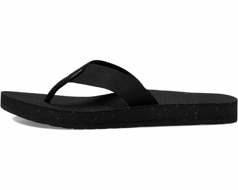 Black Teva Reflip Women's Flip Flops | 60721-GKVN