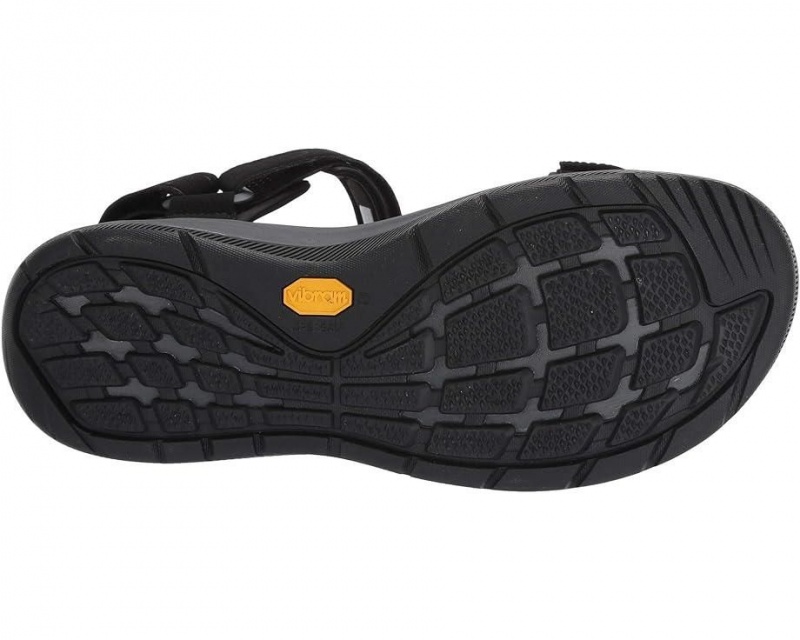 Black Teva Strata Universal Men's Sandals | 36485-MVSQ