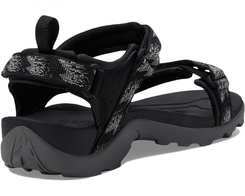 Black Teva Tanza Kids' Sandals | 79185-KCAB