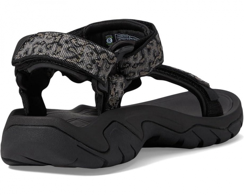 Black Teva Terra Fi 5 Universal Men's Sandals | 26710-WPSC