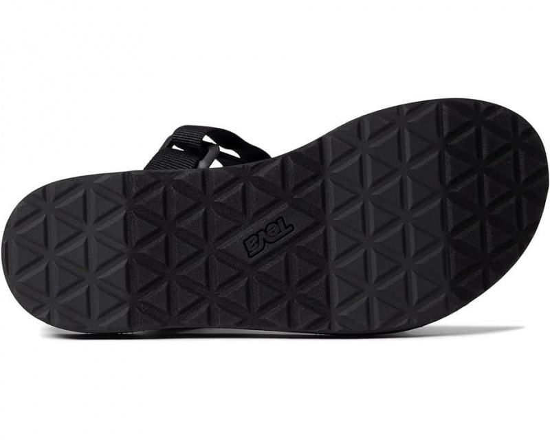 Black Teva Universal Slide Women's Sandals | 98573-MUHO