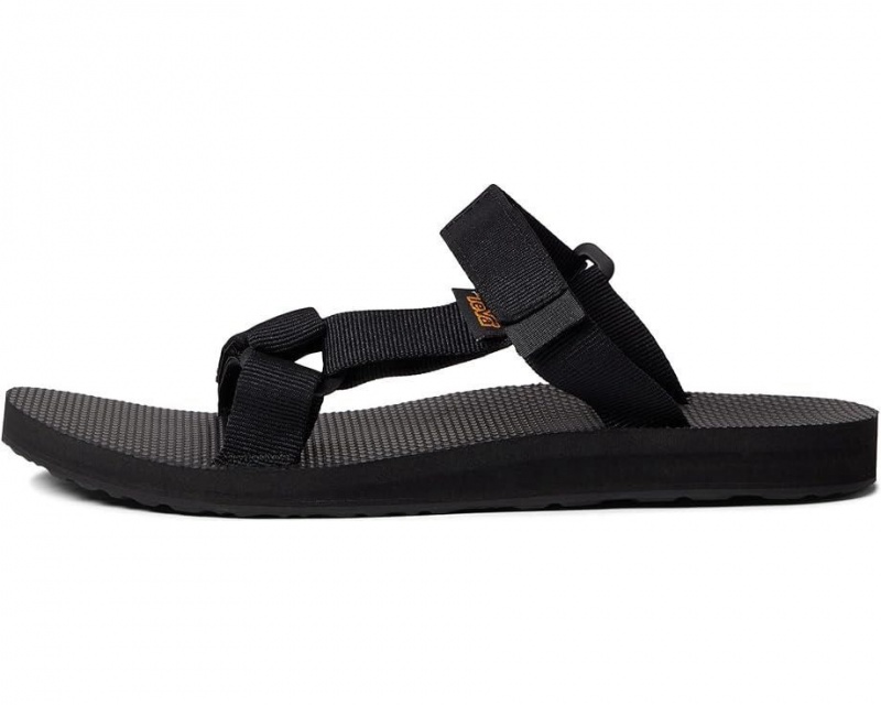 Black Teva Universal Slide Women's Sandals | 98573-MUHO