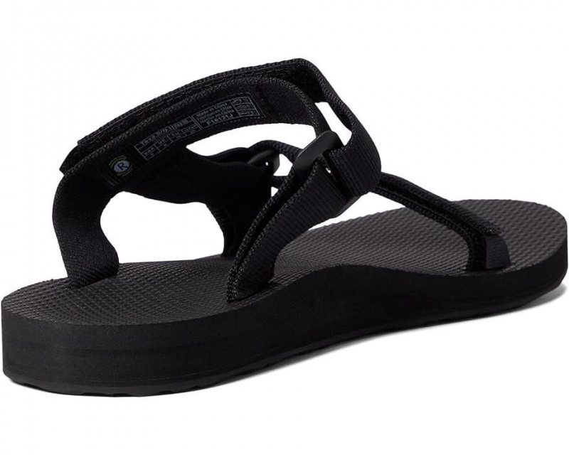 Black Teva Universal Slide Women's Sandals | 98573-MUHO