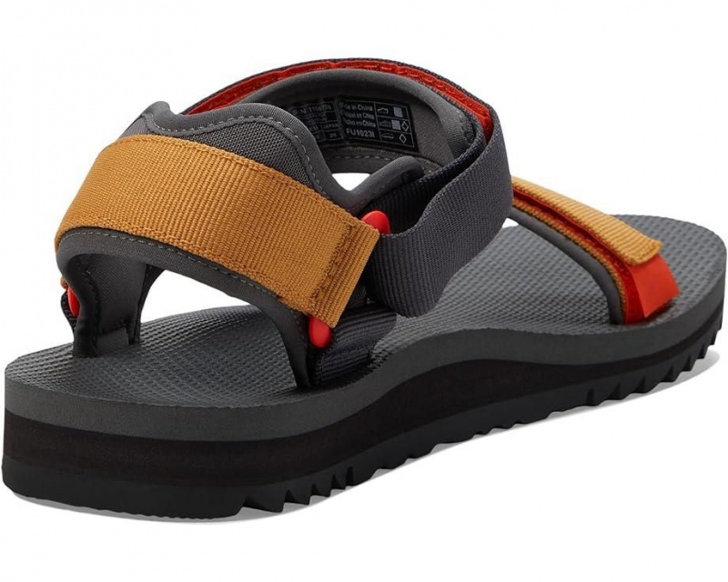 Black Teva Universal Trail Men's Sandals | 58914-KTLJ