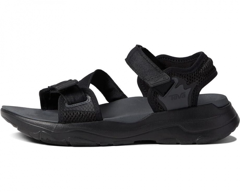 Black Teva Zymic Women's Sandals | 80326-YDWM